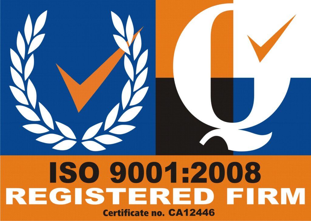 ISO 9001:2008 Certified Firm logo