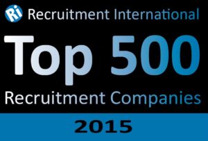 Top 500 Recruitment Companies 2015 logo