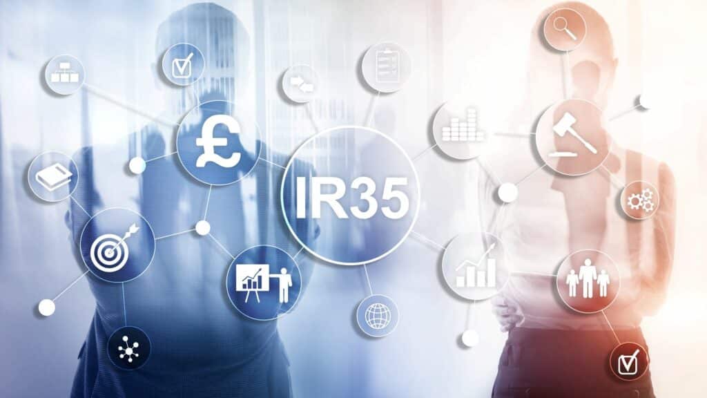 Illustration of roles of contractors within organisations in relation to IR35