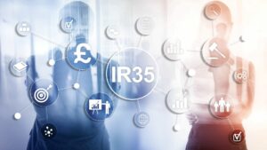 Illustration of roles of contractors within organisations in relation to IR35