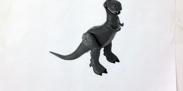Office Manners Office notice with picture of a T-Rex saying "T-Rex's arms are too small to change the water bottle when it is empty, what's your excuse!"